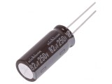 Condensator Electrolitic THT 82uF 250V 12.5x31.5mm