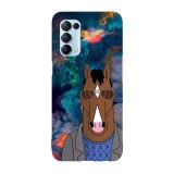 Husa compatibila cu Oppo A54 5G model Chilling BoJack, Silicon, TPU, Viceversa, Transparent, Carcasa