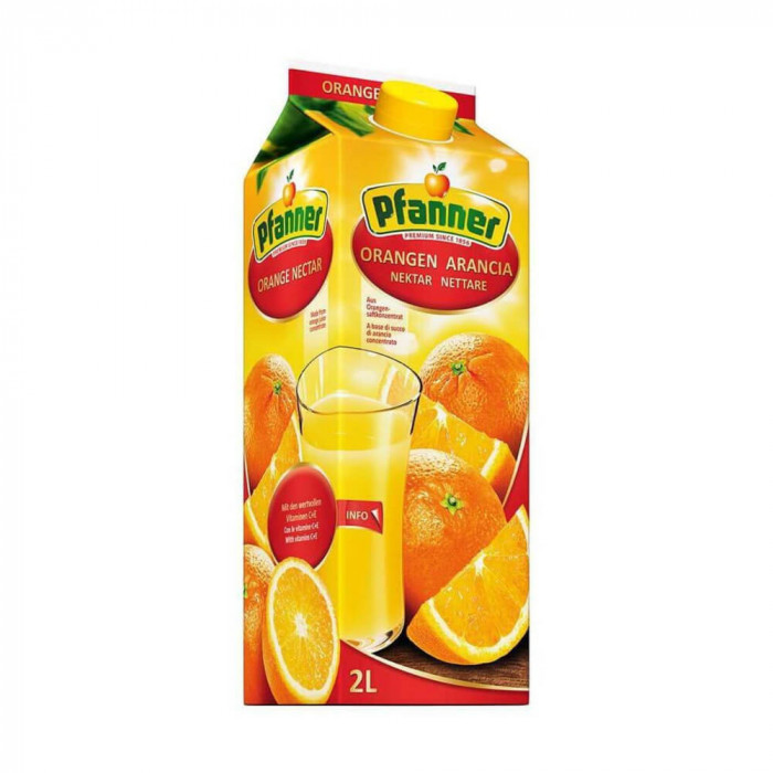 Nectar de Portocale Pfanner, 2L, Suc Natural