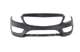 Bara fata Mercedes Clasa C (W205), 01.2014-12.2018, cu 4 gauri pentru Senzori de parcare (PDC); grunduit; Cu gaura pentru camera, Aftermarket, Rapid
