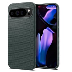 Husa Google Pixel 9 Pro XL Spigen Liquid Air, verde foto