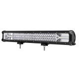 LED Bar Auto 324W, leduri pe 3 randuri, 12V-24V, 22680 Lumeni, 23,5&Prime;/59,7 cm, Combo Beam 12/60 Grade, Xenon Bright