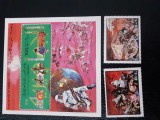 Libia-Evacuarea fortelor straine-serie completa si colita -nestampilate MNH, Nestampilat