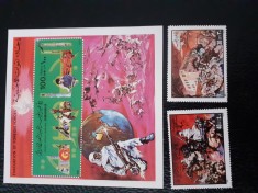 Libia-Evacuarea fortelor straine-serie completa si colita -nestampilate MNH foto