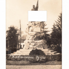 CP Targu Jiu - Monumentul Tudor Vladimirescu, interbelica, necirculata,excelenta