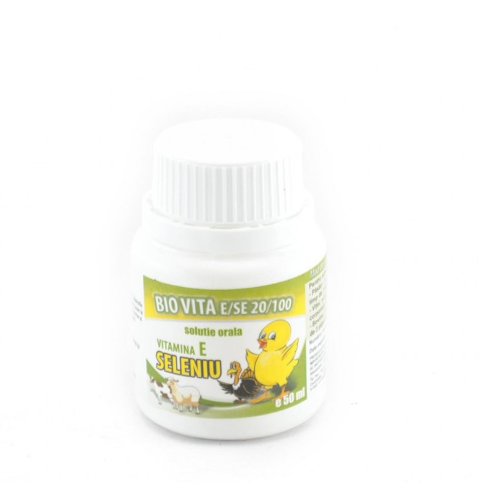 Vitamine pasari, BIO-VITA E SE 50ML