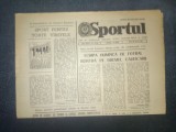 ZIARUL SPORTUL 29 APRILIE 1983 ROMANIA OLANDA