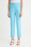 Morgan pantaloni fason tigareta, medium waist, PKY.F