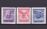 ✅ (S40) Germania Reich 1943 Boemia și Moravia- Ajutorul de Iarna ,serie Mi.114/116 , MNH - posibil pliuri minore