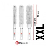 Set 3 perii de par UPGRADE - model lung XXL (25 + 33 + 43 mm), Upgrade Pro