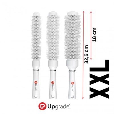 Set 3 perii de par UPGRADE - model lung XXL (25 + 33 + 43 mm) foto