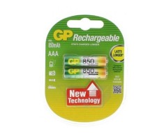 Set acumulatori AAA R3 NiMH LowSelfDischarge 850mAh 2buc/blister GP foto
