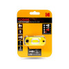 Lanterna Kodak, LED activ, 80 lm, 4 moduri de functionare, IP42, autonomie 2.5 ore, acumulator reincarcabil, Galben
