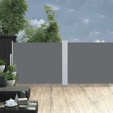 Cumpara ieftin Copertină laterală retractabilă de terasă antracit 140x1200 cm