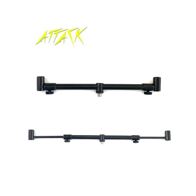 Buzz Bar Reglabil Attack Aluminiu Negru 2 psoturi 25-40cm