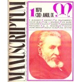 Colectiv - Manuscriptum - 1-4/1978 (30-33) Anul IX - - 136519