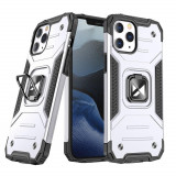 Wozinsky Ring Armor Husă Kickstand Tough Rugged Cover Pentru IPhone 13 Mini Argintiu 9111201944817