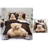 Cumpara ieftin Lenjerie de pat din Bumbac finet cu imprimeu 3D INN1022