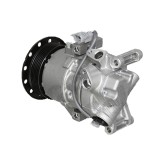 Compresor aer conditionat Toyota Auris, 2007-2012, Urban Cruiser, 2009-, motor 1.33, 74kw, benzina; 1.4 D-4D, 66kw, diesel, rola curea 100 mm, 6 cane