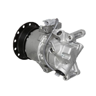 Compresor aer conditionat Toyota Auris, 2007-2012, Urban Cruiser, 2009-, motor 1.33, 74kw, benzina; 1.4 D-4D, 66kw, diesel, rola curea 100 mm, 6 cane foto