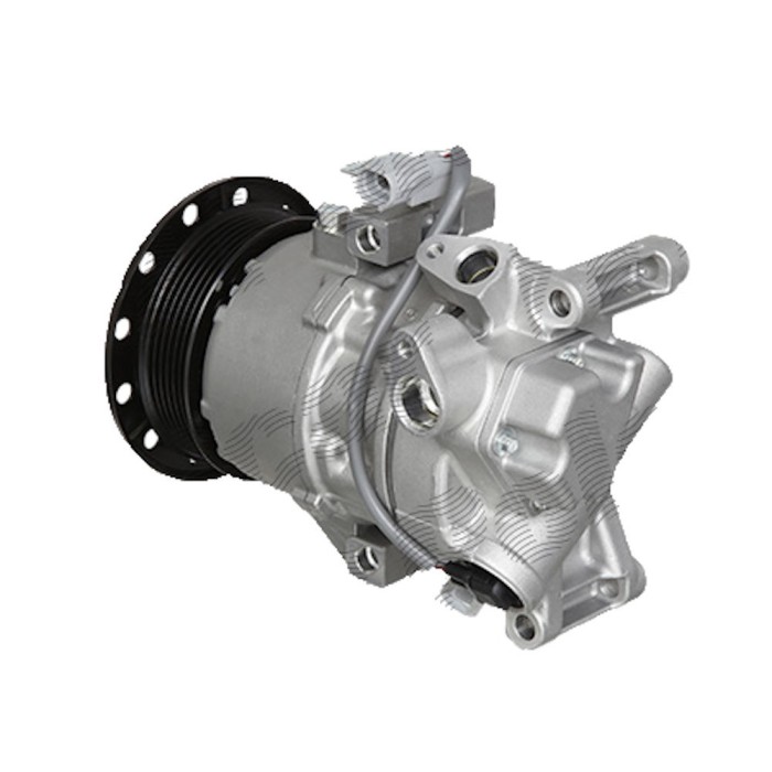 Compresor aer conditionat Toyota Auris, 2007-2012, Urban Cruiser, 2009-, motor 1.33, 74kw, benzina; 1.4 D-4D, 66kw, diesel, rola curea 100 mm, 6 cane