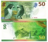 Sao Tome &amp; Principe, Saint Thomas &amp; Principe 50 Dobras P-82 Polimer Comemorativa UNC