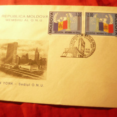 FDC Republica Moldova - Membru ONU 1992