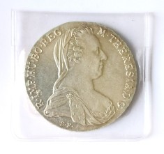 AUSTRIA THALER MARIA THEREZIA 1980 SF ARGINT AUNC UNC IN BLISTER (CITITI DESCRIEREA)