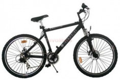 Bicicleta Ultra SPRINTER 2DB, Roti 26inch, 21 viteze (Negru) foto