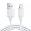 Cablu Date si Incarcare USB-A - Lightning Joyroom S-A9, 18W, 1m, Alb, Apple