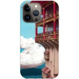 Husa compatibila cu Apple iPhone 12, iPhone 12 Pro model Spirited Away Hotel, Silicon, TPU, Viceversa