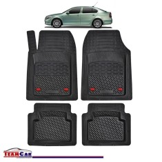 Covorașe Auto TeamCar&reg; Tip Tăviță Compatibile Skoda Octavia II (2004&ndash;2013) - Sedan