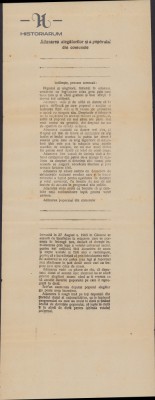 HST 105S Convocator 1905 adunare poporala Partidul National Roman Ghioroc foto