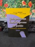 Jurisprudența Curții Supreme de Justiție Contencios administrativ 2001, Buc. 167