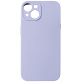 Husa silicon TPU Matte mov deschis pentru Apple iPhone 14
