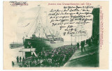 10002 - 7634 Start ship to China, Germania - old postcard - used - 1904, Circulata, Printata