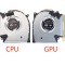 Set coolere Laptop Gaming, Asus, ROG Strix G15 GL543QE, DFS5K221153715, FNAC, 6033B0093901, 13NR0510P01011, DFS5K223052835, FNAD, 6033B0094001, 13NR05