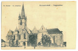 3862 - SIBIU, Evangelical Church, Romania - old postcard - unused - 1917, Necirculata, Printata
