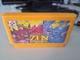 Zen Intergalactic Ninja video game Sega caseta galbena