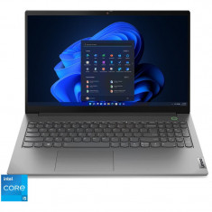 Laptop Lenovo ThinkBook 15 G4 IAP cu procesor Intel® Core™ i5-1235U pana la 4.4 GHz, 15.6, Full HD, IPS, 16GB, 512GB SSD, Intel® Iris® Xe Graphics, Wi