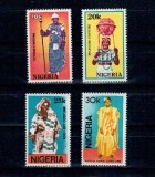 Nigeria 1989 - Costume tradiționale, serie neuzata