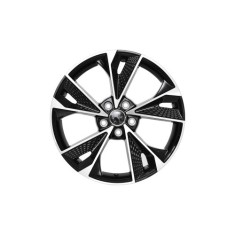 Set 4 jante aliaj PDW 19 inch 8.5J 5x112 ET38 pentru Audi, negru-polish