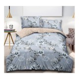 Cumpara ieftin Lenjerie de Pat 4 Piese cu Elastic - Bumbac Satinat - DNA117