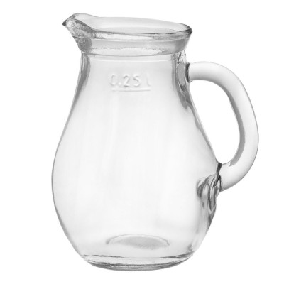 Ulcior Sticlă, Transparent, Capacitate 0,25L, Potrivit pentru Mașina de Spălat Vase foto