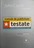 Metode de Publicitate Testate - John Caples, Publica, 2008, Marketing, Romana, Paperback, 387 pagini