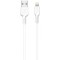 Cablu Date si Incarcare USB la Lightning HOCO X13 Easy, 1 m, Alb