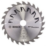 Cumpara ieftin Panza de ferastrau circular pentru lemn BOSCH Precision ,D 210 mm ,latime taiere 2.5 mm ,numar dinti 24 ,orficiu prindere 30mm