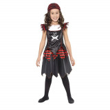 Costum pirat Anna pentru fete 7-9 ani 130-143 cm