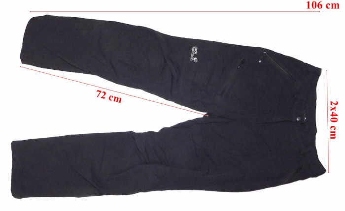 Pantaloni trekking stretch Jack Wolfskin dama marimea 20 (M spre L)