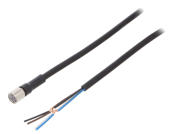 Cablu M8 4 pini, 2m, IP67
